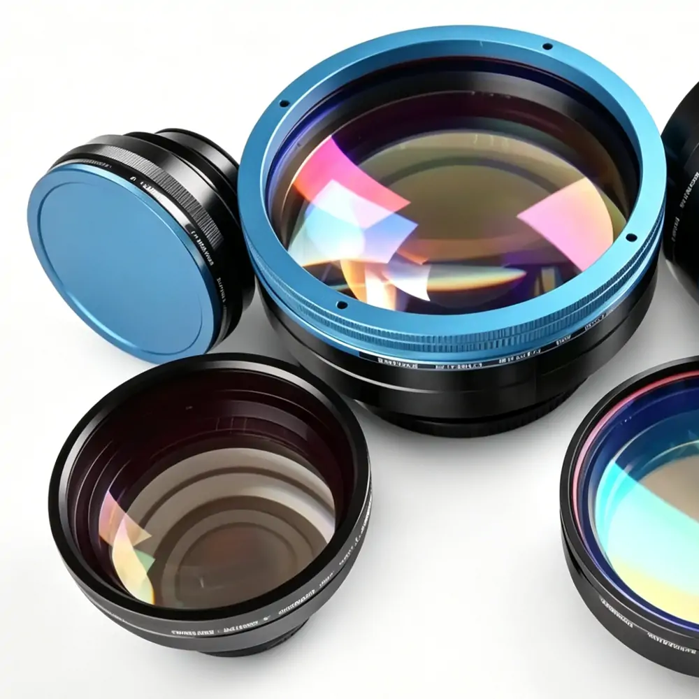 ZnSe F-Theta scan lens for CO2 laser marking engraving and flat-field focusing systems