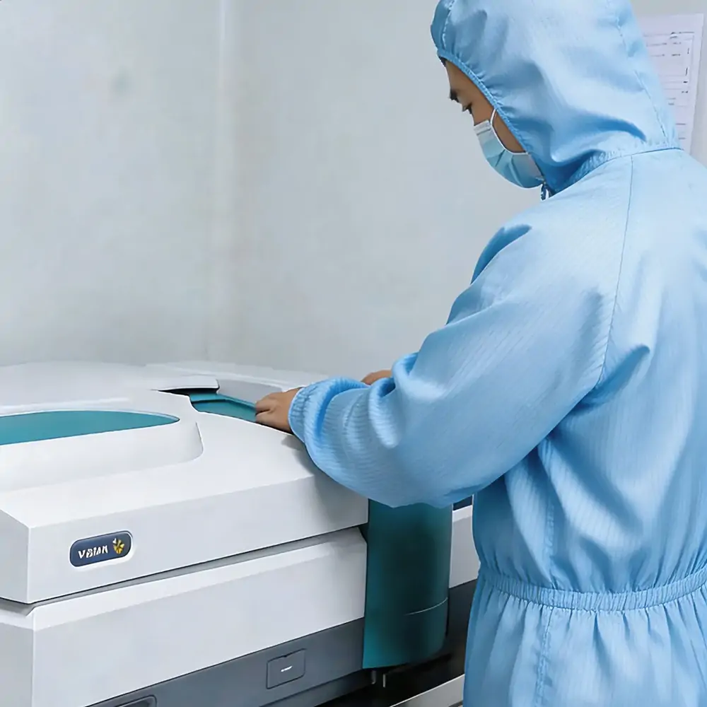 Inspection and testing of finished infrared optical component products
