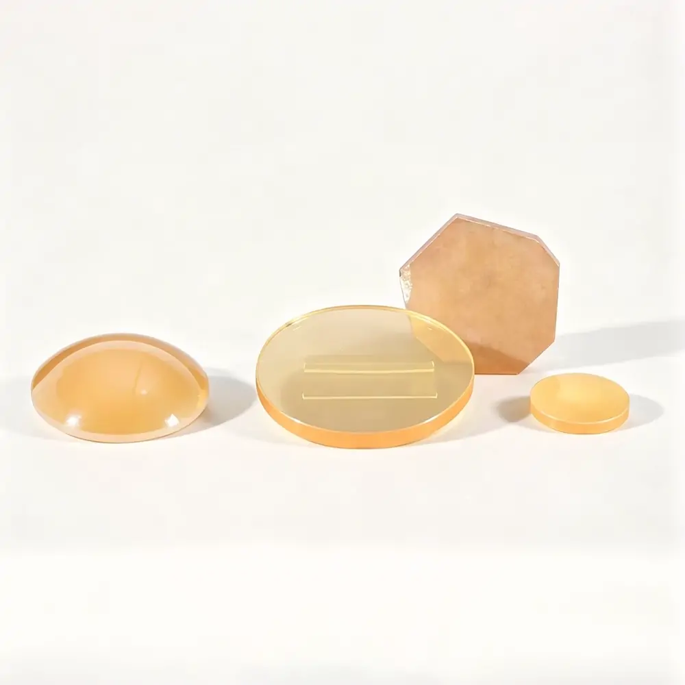 ZnS plano-convex lens for MWIR and LWIR infrared systems requiring durable zinc sulfide optics