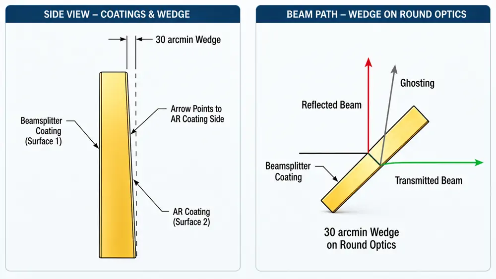 ZnSe Plate Beamsplitters(Figure1)